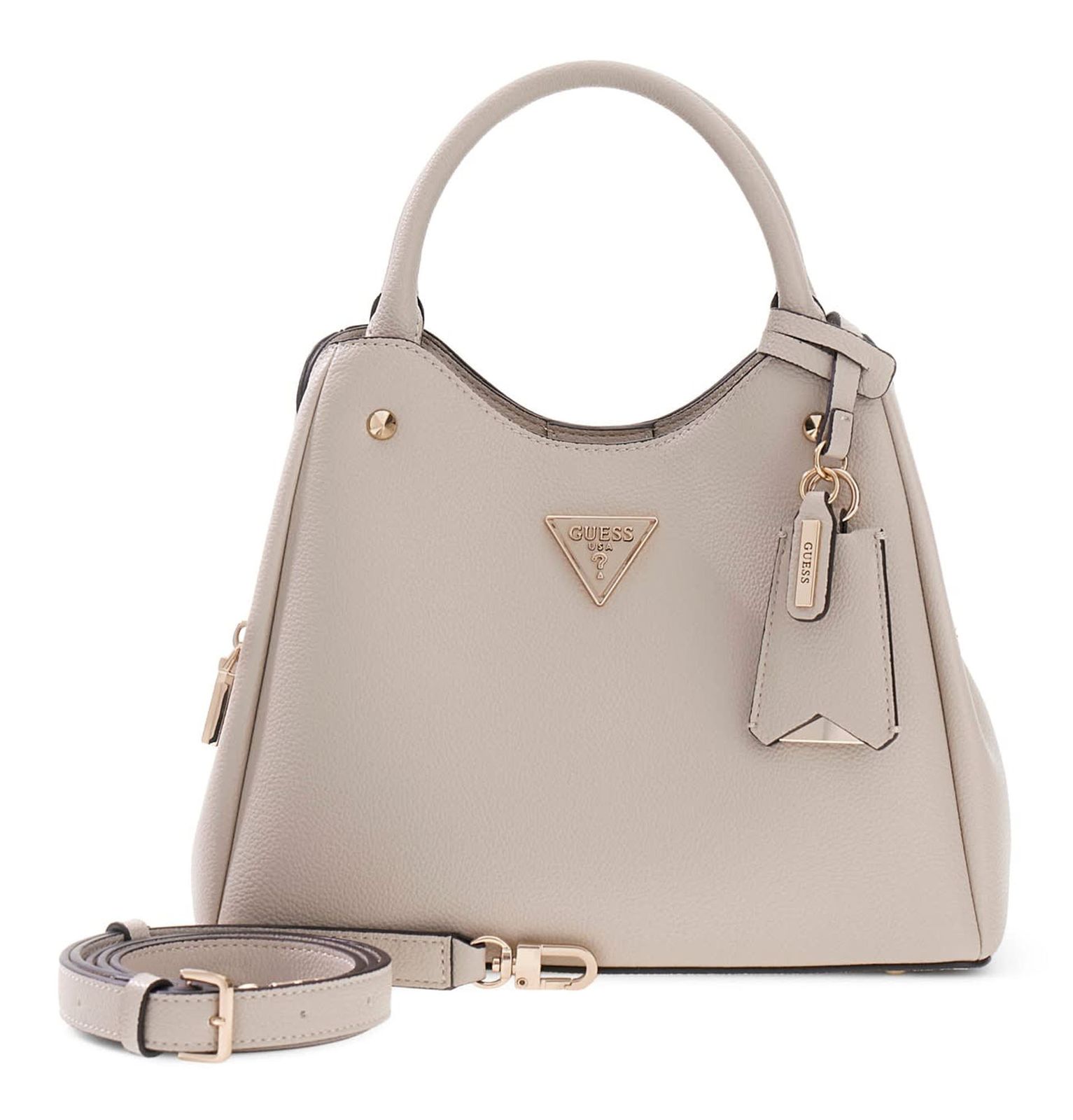 GUESS Meridian II Girlfriend Carryall Bag S Light Taupe