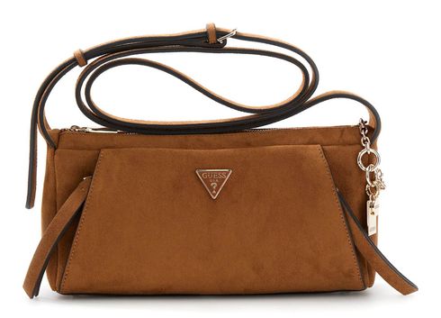 GUESS Devon Mini Crossbody Cognac GUESS Devon Mini Crossbody Cognac