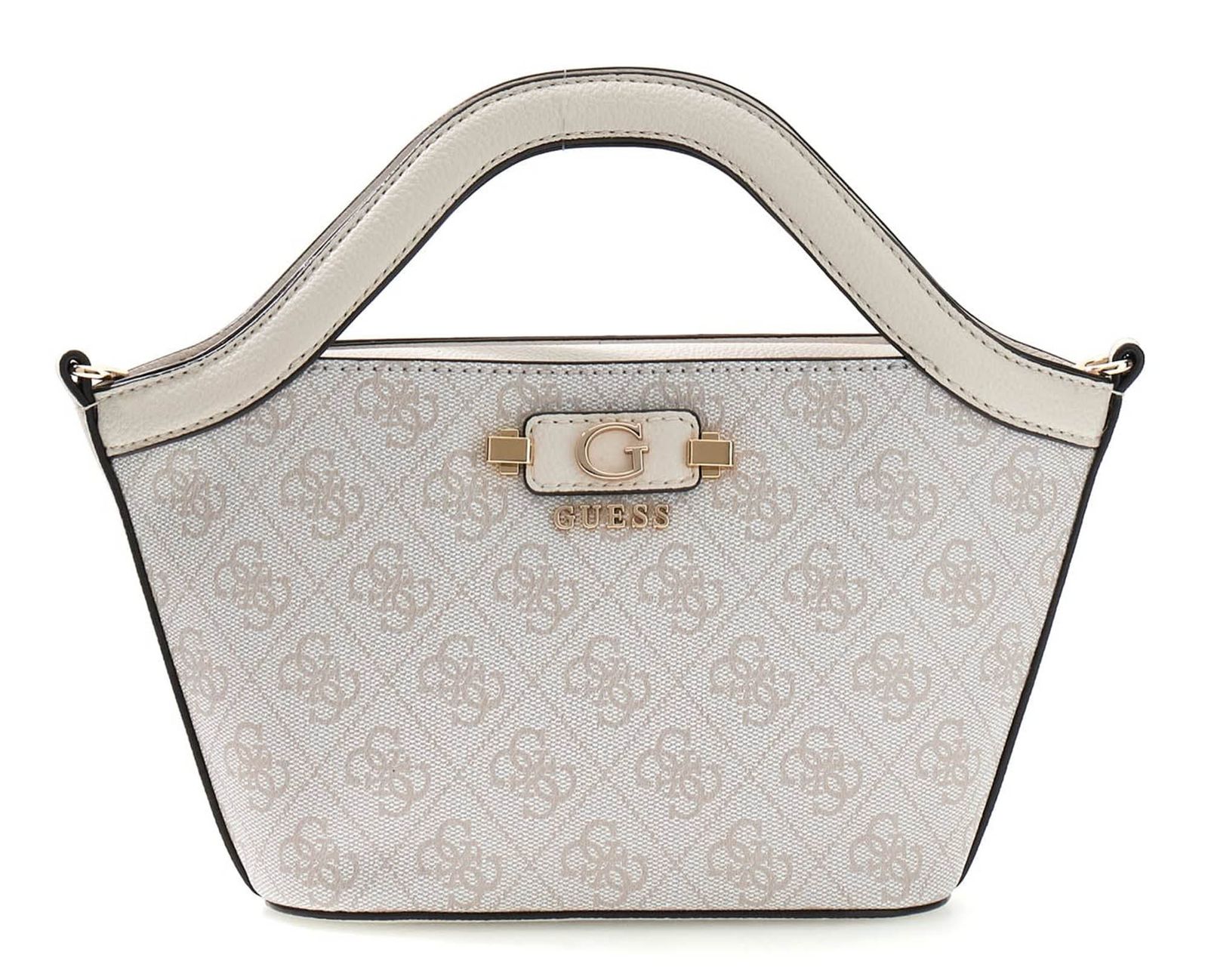 GUESS Lindsey Mini Tote Bone Logo GUESS Lindsey Mini Tote Bone Logo