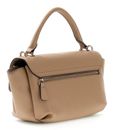 GUESS Gilda Top Handle Flap Beige GUESS Gilda Top Handle Flap Beige