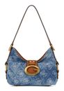 GUESS Camden Mini Shoulder Bag Denim Logo