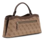 GUESS Lindsey 2 Compartment Satchel S Latte Logo GUESS Lindsey 2 Compartment Satchel S Latte Logo