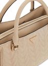 GUESS Stacey Girlfriend Satchel Light Beige