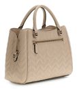 GUESS Stacey Girlfriend Satchel Light Beige