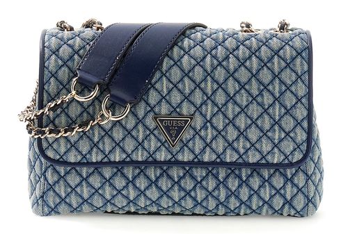 GUESS Giully II 2 Compartment Convertible Flap Denim GUESS Giully II 2 Compartment Convertible Flap Denim
