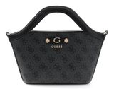 GUESS Lindsey Mini Tote Coal Logo GUESS Lindsey Mini Tote Coal Logo