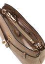GUESS Ella Logo Girlfriend Crossbody Beige Logo