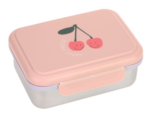 Lässig Lunchbox Stainless Steel Happy Fruits Cherry Lässig Lunchbox Stainless Steel Happy Fruits Cherry