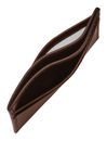 FOSSIL Derrick Card Holder Brown FOSSIL Derrick Card Holder Brown