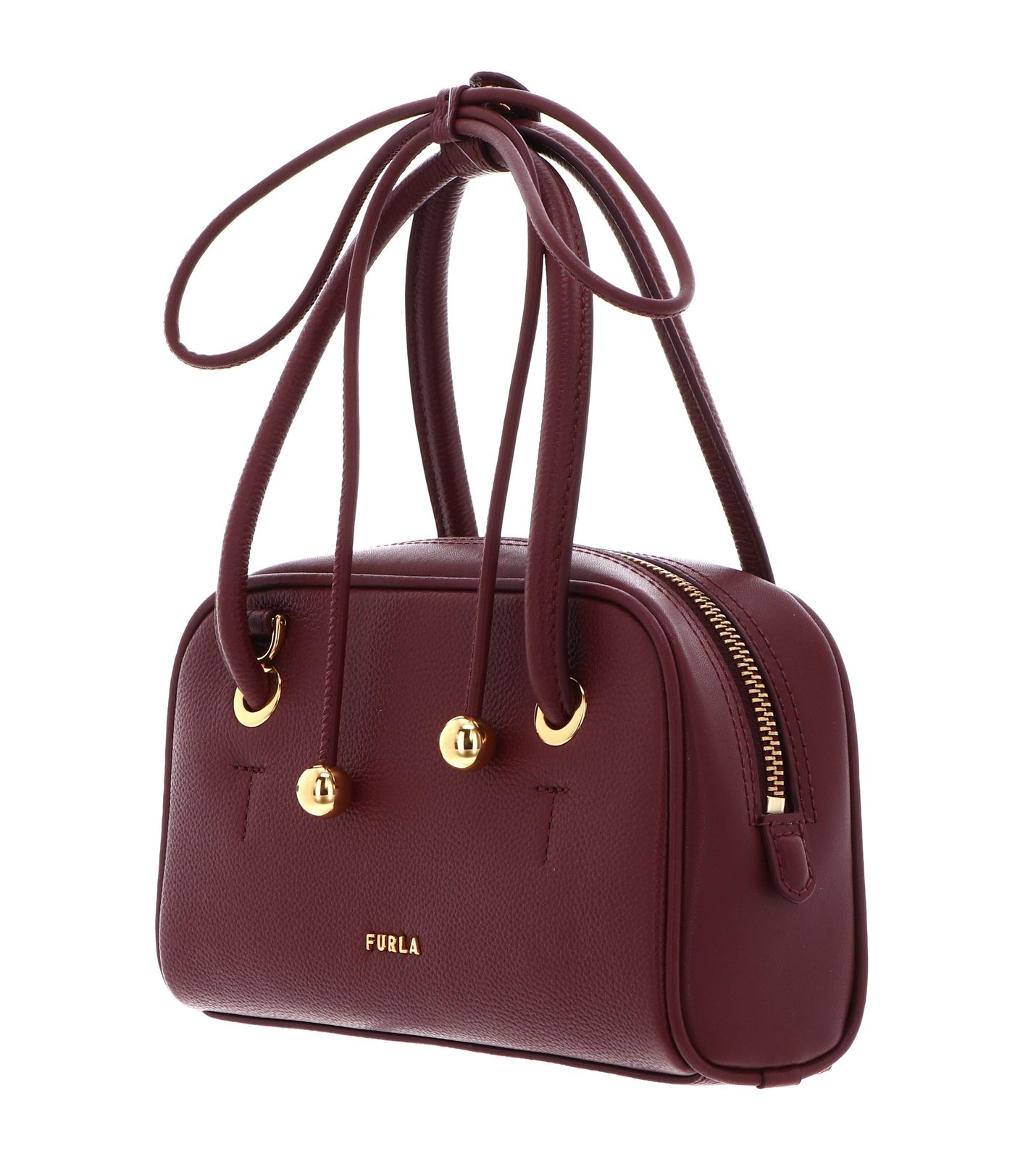 FURLA Poppy Mini Dome Bag Red Apple FURLA Poppy Mini Dome Bag Red Apple