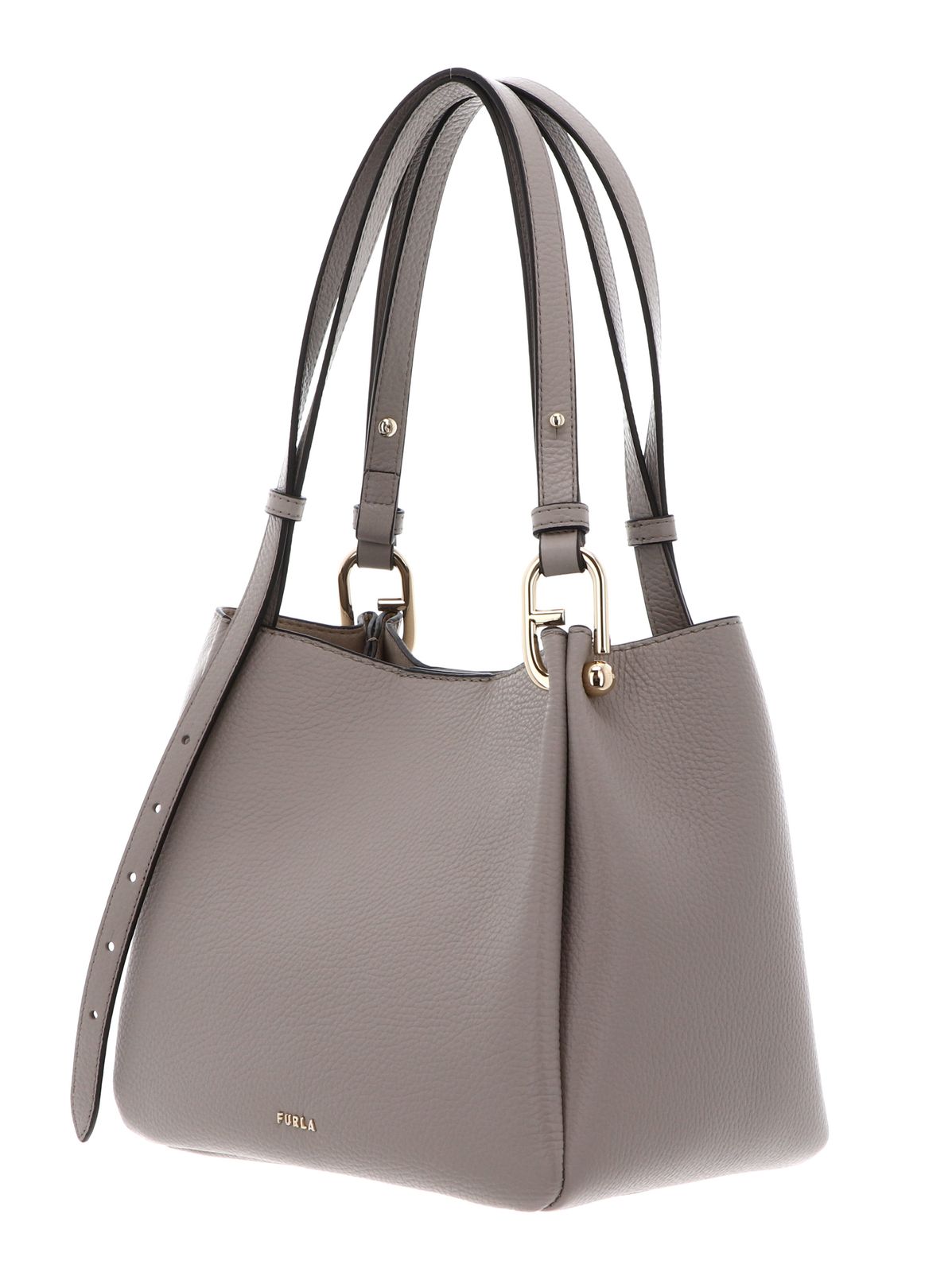 FURLA Nuvola Tote M Cachemire Gray FURLA Nuvola Tote M Cachemire Gray
