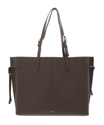FURLA Ava Tote L Muddy Gray + Rosewood FURLA Ava Tote L Muddy Gray + Rosewood