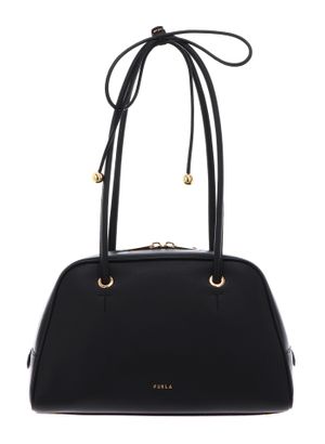 FURLA Poppy Dome Shoulder Bag M Nero