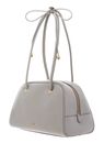FURLA Poppy Dome Shoulder Bag M Stone Gray FURLA Poppy Dome Shoulder Bag M Stone Gray