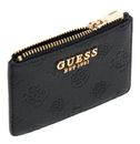 GUESS Ella Logo SLG Credit Card Case Black Logo