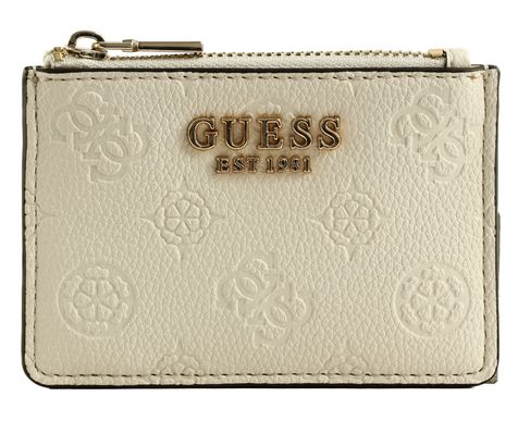 GUESS Ella Logo SLG Credit Card Case Stone Logo GUESS Ella Logo SLG Credit Card Case Stone Logo
