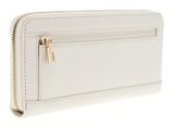 GUESS Gilda SLG Zip Around Wallet L Cream White