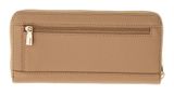 GUESS Gilda SLG Zip Around Wallet L Beige