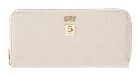 GUESS Ella Logo SLG Zip Around L Stone Logo GUESS Ella Logo SLG Zip Around L Stone Logo