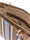 GUESS Noelle II Tote Latte Logo / Light Blue GUESS Noelle II Tote Latte Logo / Light Blue