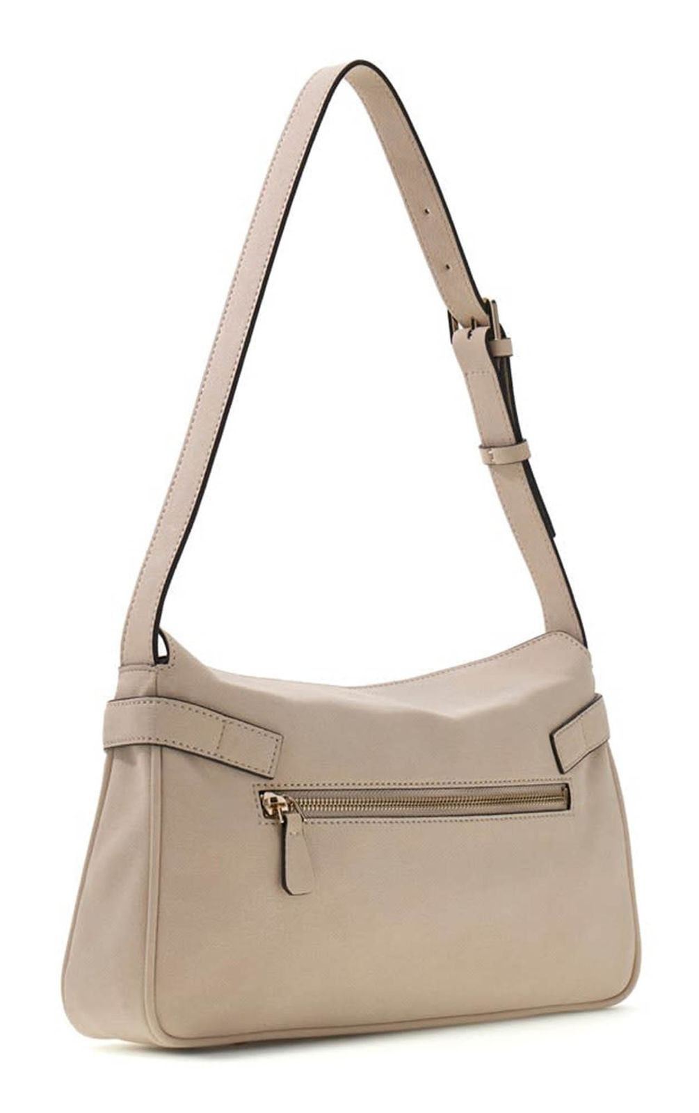 GUESS Ella Shoulder Bag Taupe GUESS Ella Shoulder Bag Taupe