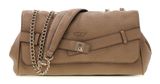 GUESS Ella Logo Convertible Xbody Flap Beige Logo