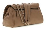 GUESS Ella Logo Convertible Xbody Flap Beige Logo