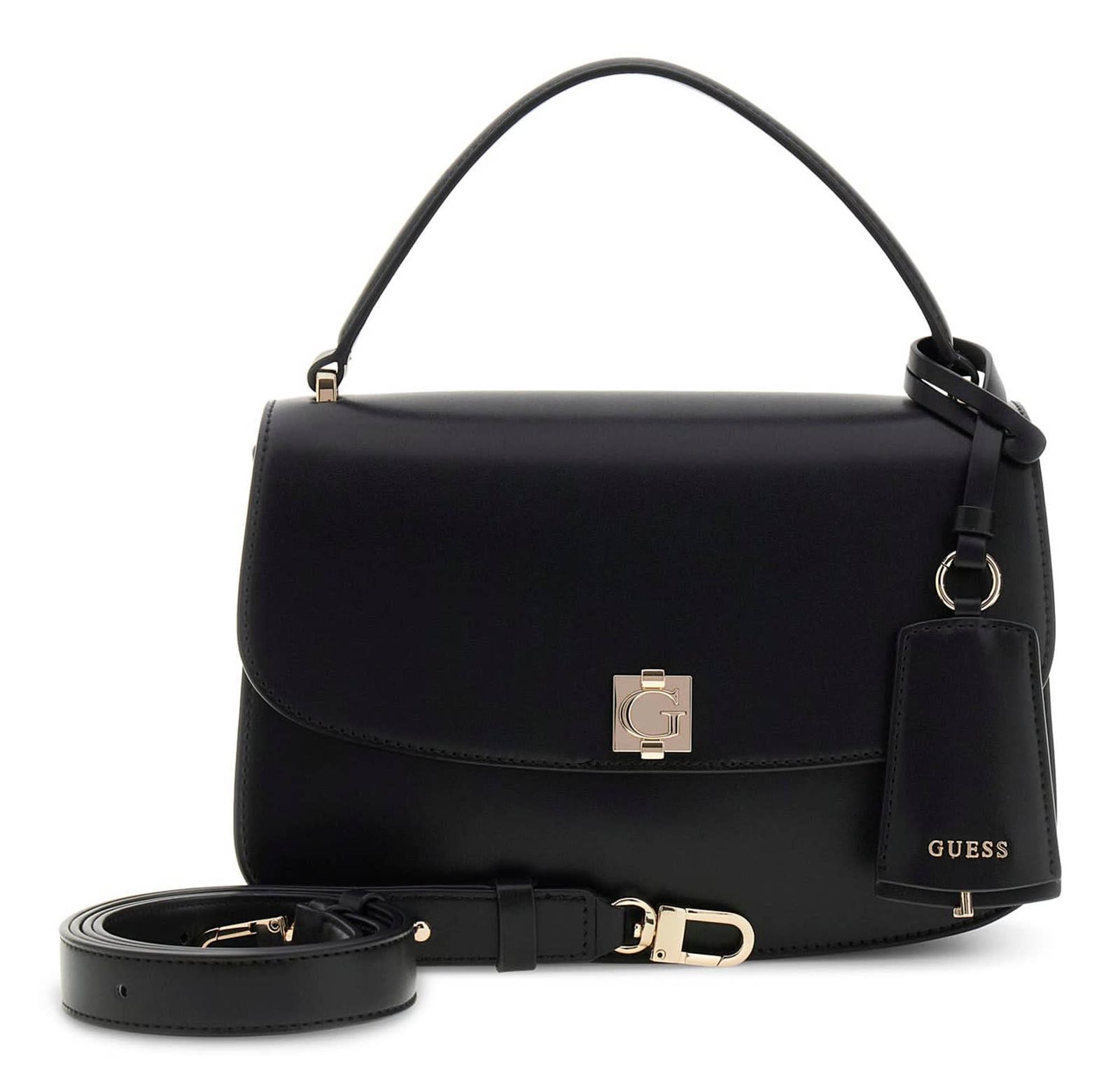 GUESS Audrey Convertible Xbody Flap Black