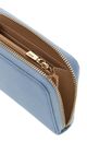 GUESS Isola SLG Zip Around Wallet M Light Blue