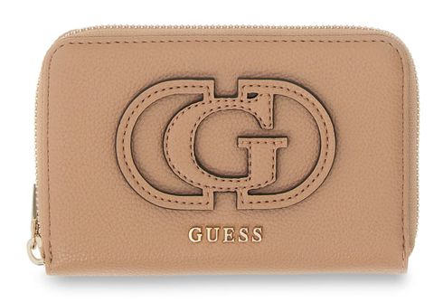 GUESS Isola SLG Zip Around Wallet M Beige