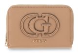 GUESS Isola SLG Zip Around Wallet M Beige