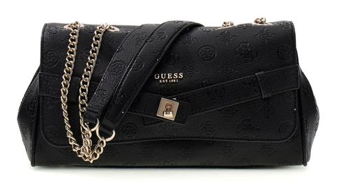 GUESS Ella Logo Convertible Xbody Flap Black Logo GUESS Ella Logo Convertible Xbody Flap Black Logo