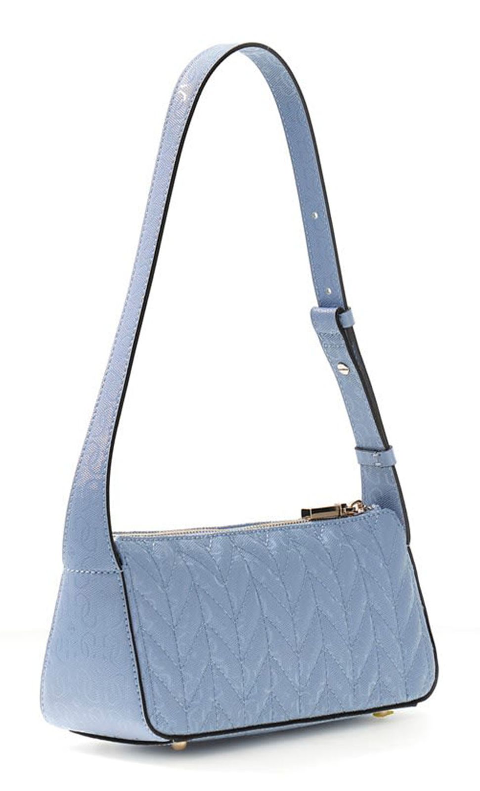 GUESS Stacey Mini Shoulder Bag Light Blue GUESS Stacey Mini Shoulder Bag Light Blue