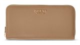 GUESS Amorette SLG Zip Around Wallet L Beige GUESS Amorette SLG Zip Around Wallet L Beige