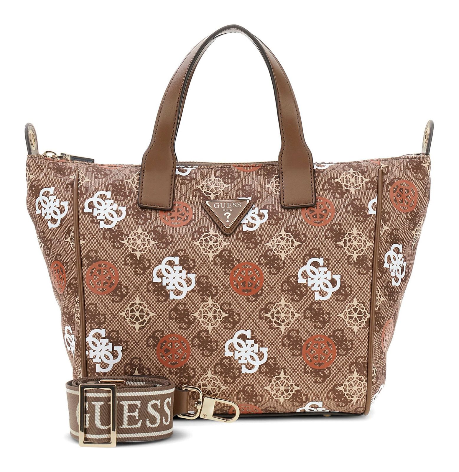 GUESS Eliette Logo Tote Bag S Ginger Logo