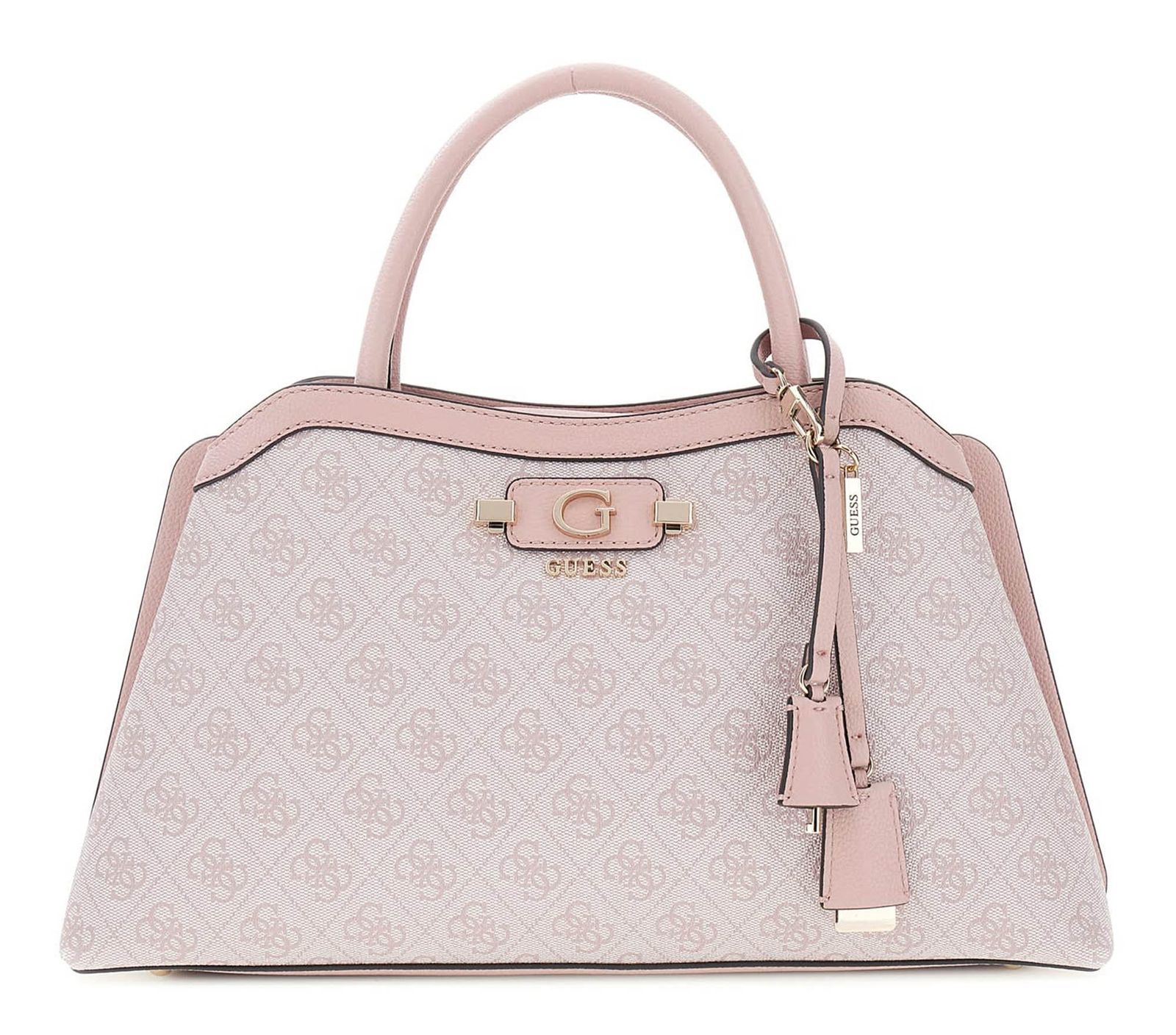 GUESS Lindsey Girlfriend Satchel Orchid Logo