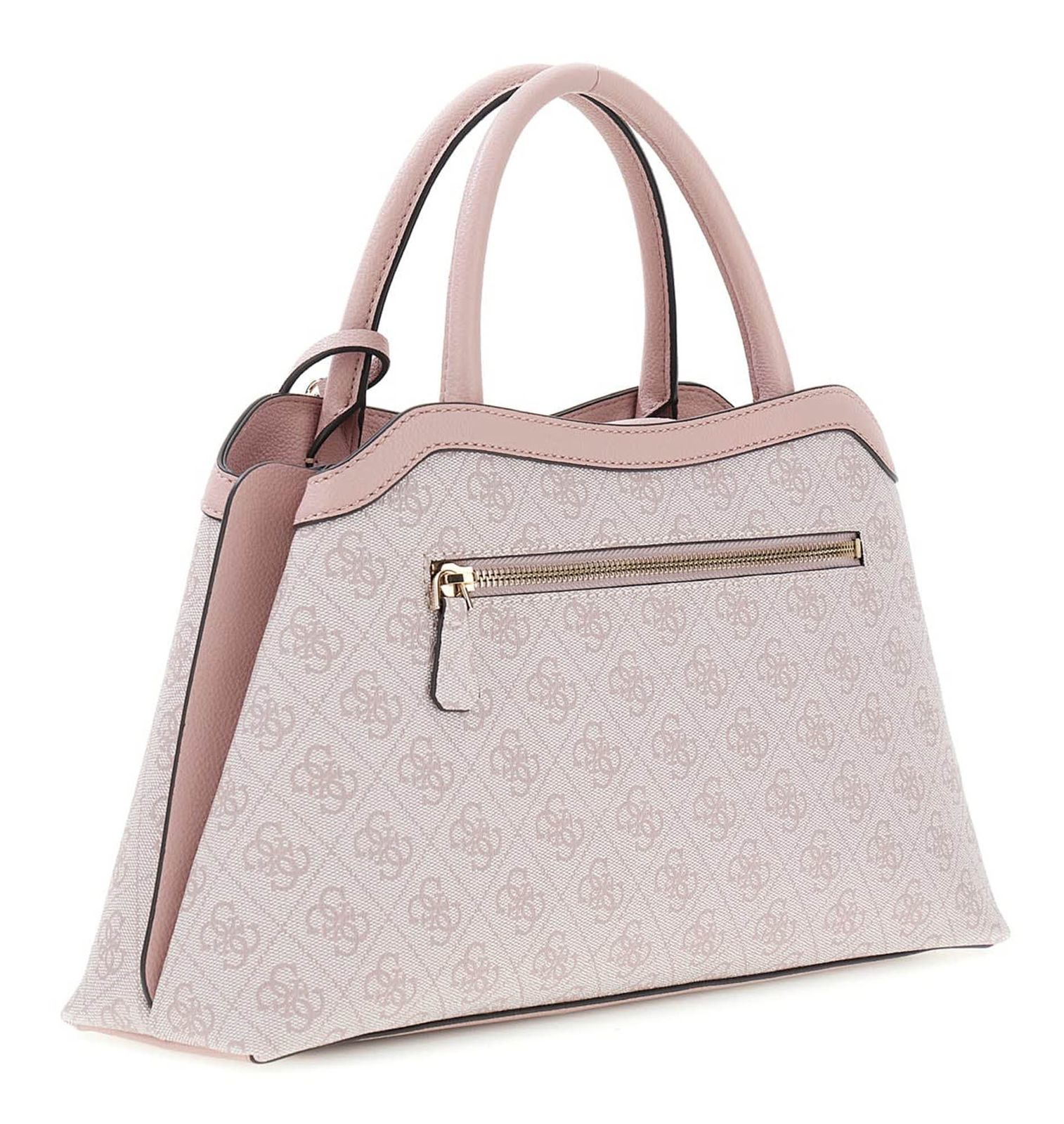 GUESS Lindsey Girlfriend Satchel Orchid Logo GUESS Lindsey Girlfriend Satchel Orchid Logo