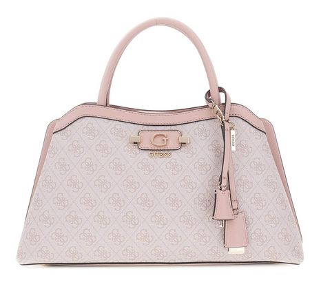 GUESS Lindsey Girlfriend Satchel Orchid Logo GUESS Lindsey Girlfriend Satchel Orchid Logo
