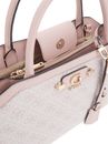GUESS Lindsey Girlfriend Satchel Orchid Logo GUESS Lindsey Girlfriend Satchel Orchid Logo