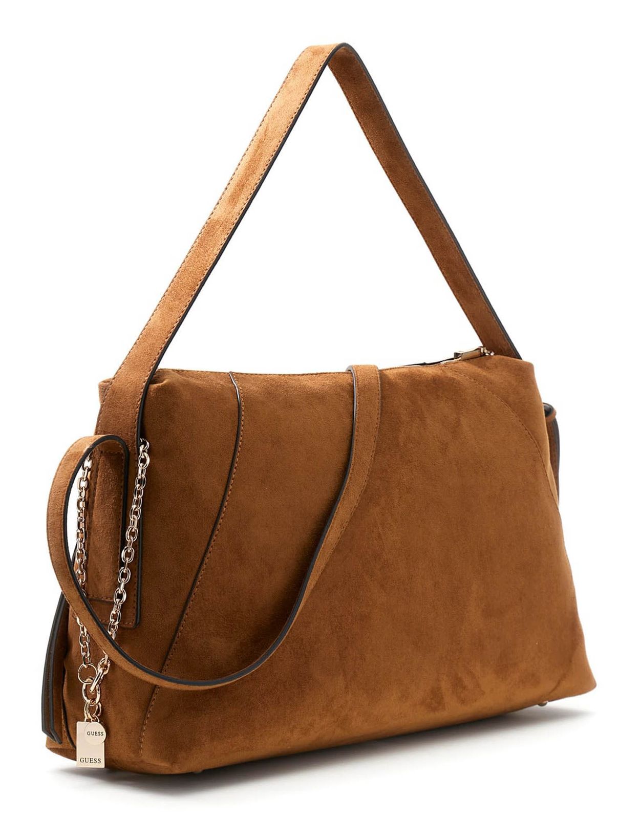 GUESS Devon Shoulder Bag L Cognac GUESS Devon Shoulder Bag L Cognac