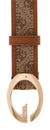 GUESS Camden Pant Belt H30 W95 Latte Logo / Cognac