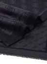 GUESS Lindsey Jacquard Kefiah 120X120 Coal Logo