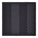 GUESS Lindsey Jacquard Kefiah 120X120 Coal Logo