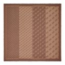 GUESS Lindsey Jacquard Kefiah 120X120 Brown Logo