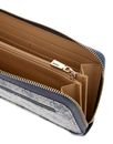 GUESS Lindsey SLG Zip Around Wallet L Slate Logo