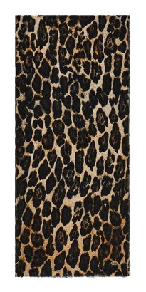 GUESS Printed Scarf 85X200 Leopard GUESS Printed Scarf 85X200 Leopard