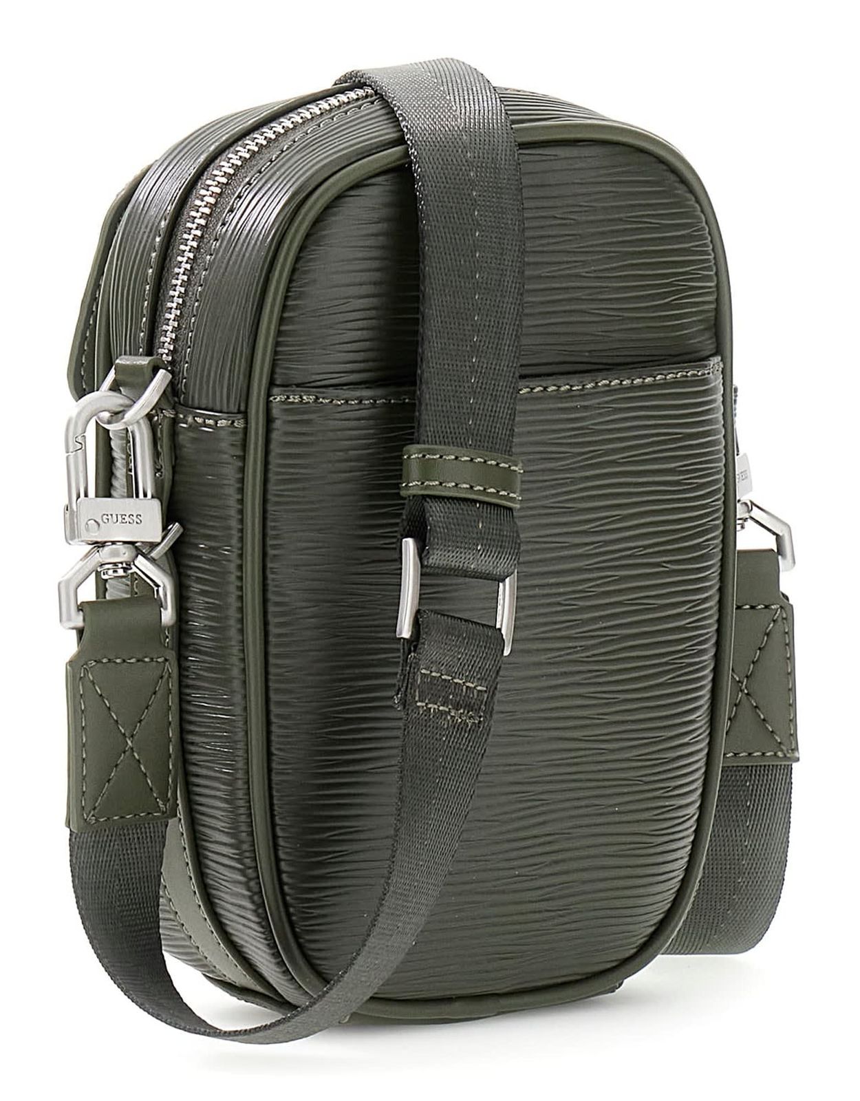 GUESS Milano Crossbody Micro Military Green GUESS Milano Crossbody Micro Military Green