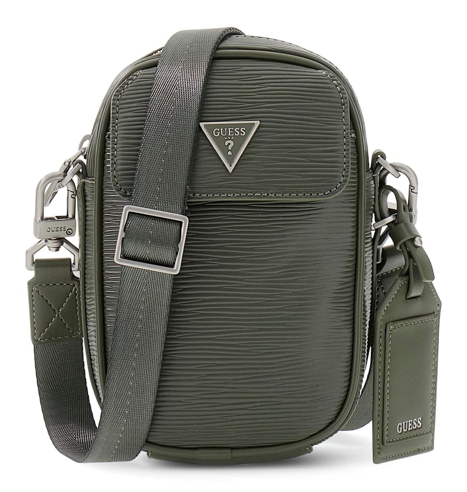 GUESS Milano Crossbody Micro Military Green