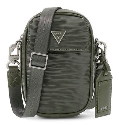 GUESS Milano Crossbody Micro Military Green GUESS Milano Crossbody Micro Military Green