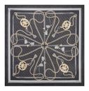 GUESS Printed Kefiah 120X120 Black